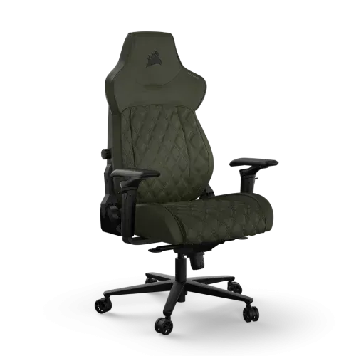 Corsair TC500 LUXE Silla para videojuegos de PC Asiento acolchado Verde