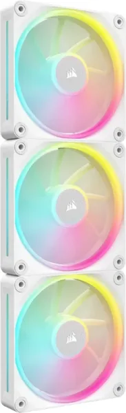 VENTILADOR AUXILIAR LX120 ICUE LINK RGB 120MM WHITE TRIPLE PACK CORSAIR