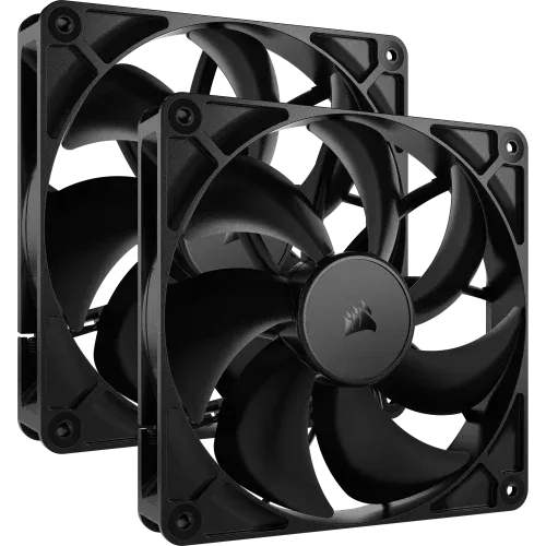 Corsair RS140 Carcasa del ordenador Ventilador 14 cm Negro 2 pieza(s)