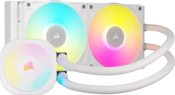REFRIGERACION LIQUIDA iCUE LINK TITAN 240 RX RGB AIO WHITE CORSAIR
