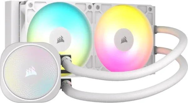 REFRIGERACION LIQUIDA NAUTILUS 240 A-RGB WHITE CORSAIR
