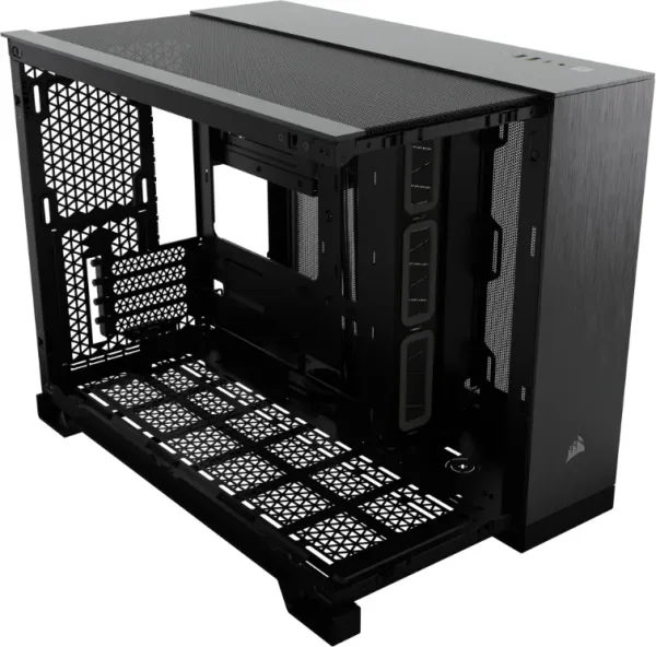 Caja Microatx 2500X Tg Black/Obsidian Aluminum Corsair