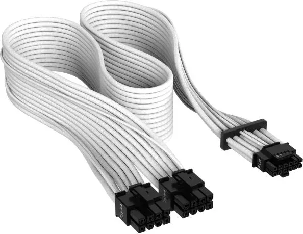 CABLE FUENTE ALIMENTACION PCIe 5.0 600W 12+4 WHITE CORSAIR
