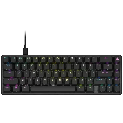 Corsair CH-91A401A-ES teclado USB QWERTZ Español Negro