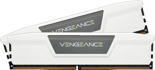 MEMORIA CORSAIR DDR5 32GB 2X16GB PC6400 VENGEANCE BLANCA CMK32GX5M2B6400Z32W