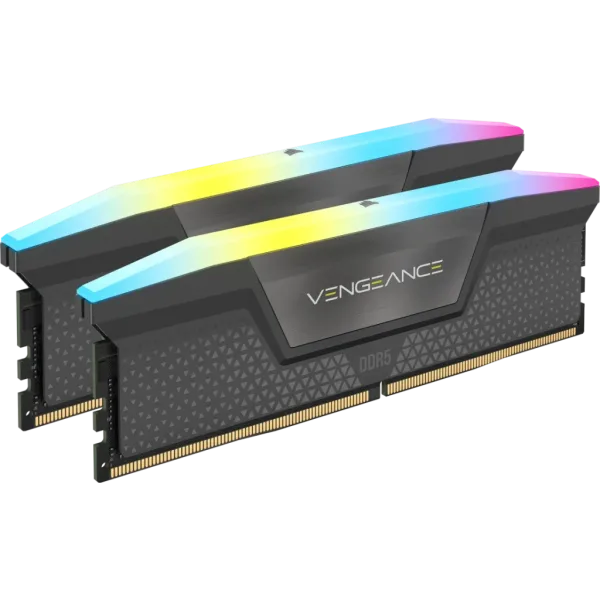 DDR5 32 GB(2X16KIT) 6000 VENGEANCE RGB BLACK CORSAIR