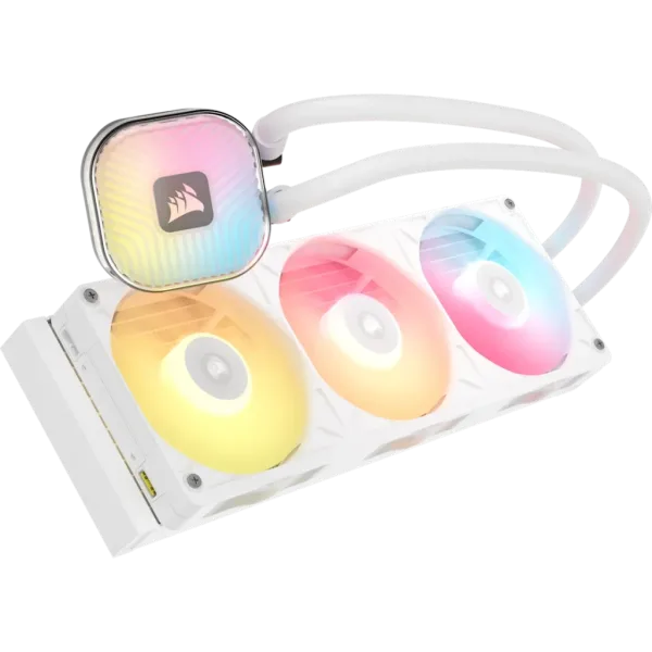 Venti. CPU Corsair Icue Link Titan Ii 360 Rx RGB White 360Mm Radiator Liquid CPU Cooler Cw-9061038-Ww