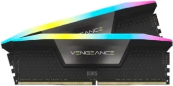 MEMORIA CORSAIR DDR5 64GB 2X32GB PC5600 VENGEANCE RGB CMH64GX5M2D5600Z40