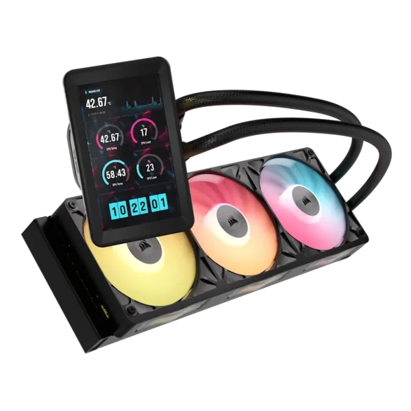 Refrigeracion Liquida Icue Link Titan Ii 360 Rx LCD Black Corsair