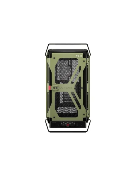 Caja Semitorre Atx Wharthog Performance Verde Militar Corsair