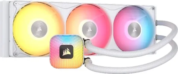 Venti. CPU Corsair Nautilus Ii 360 Rs ARGB White 360Mm Radiator Liquid CPU Cooler Cw-9061050-Ww