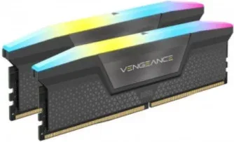 MEMORIA CORSAIR DDR5 16GB 2X8GB PC5600 VENGEANCE RGB CMH16GX5M2B5600Z40