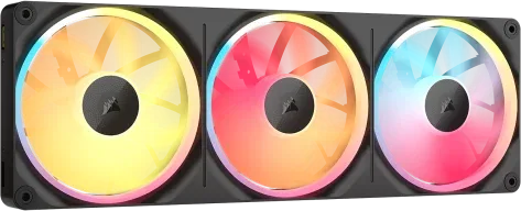 Ventilador Caja Corsair Lx RGB Series Icue Link Lx360 RGB 360Mm RGB Fan Triple Fan Co-9051065-Ww