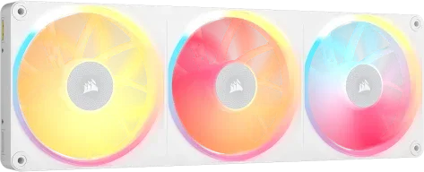 Ventilador Caja Corsair Lx RGB Series Icue Link Lx360 RGB White 360Mm RGB Fan Triple Fan Co-9051066-Ww
