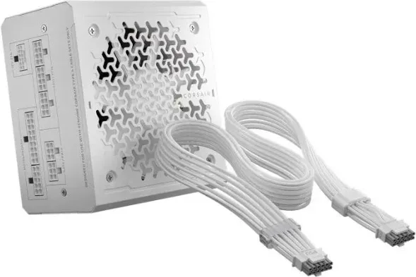 FUENTE ALIM. MODULAR CORSAIR ATX 3.1 PCIe 5.1 RM850e 850W WHITE PLATINUM
