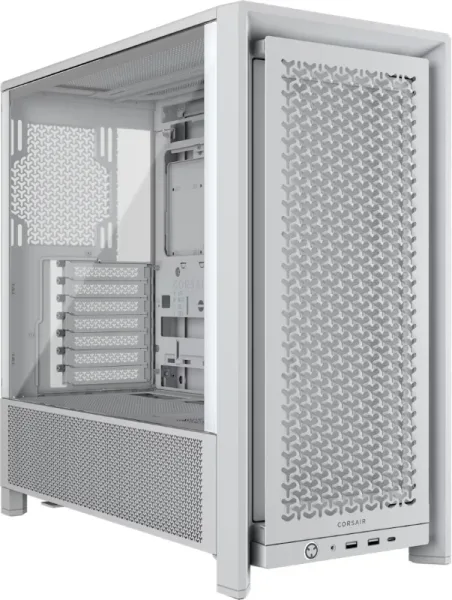 Caja Semitorre Atx Frame 4000D White Corsair