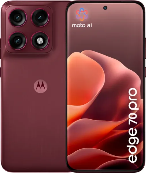 Smartphone Motorola Moto Edge 70 Pro 5G 12GB 512GB Zinfandel