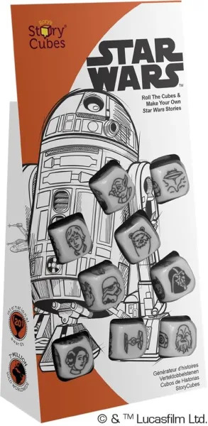 Juego de mesa story cubes star wars pegi 8