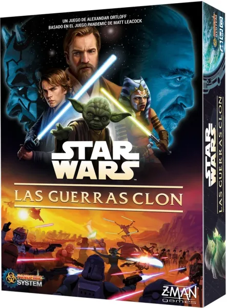 Juego de mesa star wars las guerras clon pegi 14