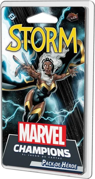Juego de mesa marvel champions: storm 60 cartas pegi 14