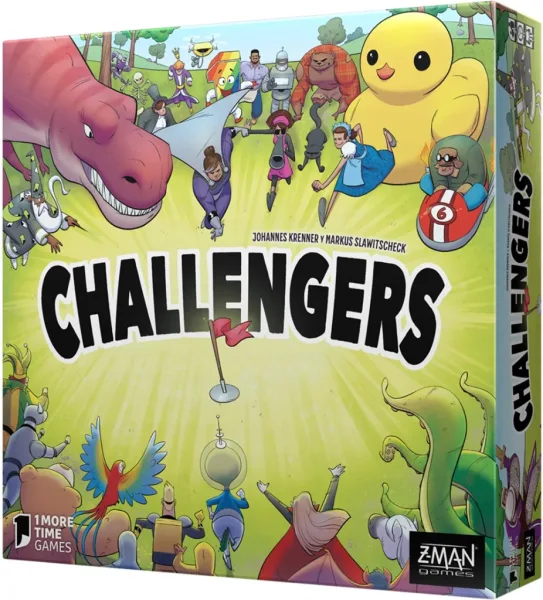 Juego de mesa challengers pegi 8