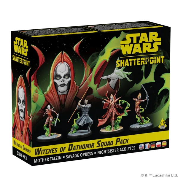 Juego de mesa star wars shatter point witches of dathomir squad pack