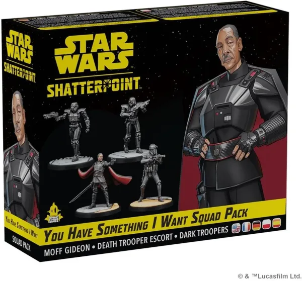 Juego de mesa star wars shatterpoint you have something i want squad pack edad recomendada 14 años
