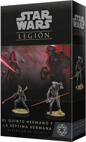 Juego de mesa star wars legion el quinto hermano y la septima hermana edad recomendada 14 años
