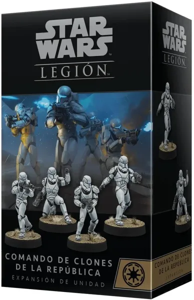 Juego de mesa star wars legion comando de clones de la republica edad recomendada 14 años