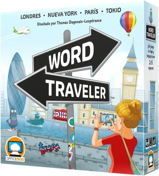 Juego de mesa word traveler