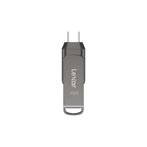 Lexar JumpDrive LJDD400256G-BNQNG unidad flash USB 256 GB USB Tipo C 3.2 Gen 1 (3.1 Gen 1) Gris