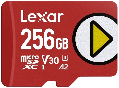 Lexar LMSPLAY256G-BNSNG memoria flash 256 GB MicroSDXC UHS-I Clase 10