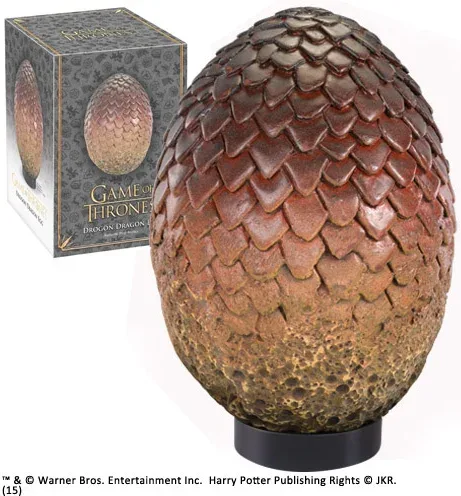 Réplica the noble collection juego de tronos huevo de dragon drogon 20.32 cm