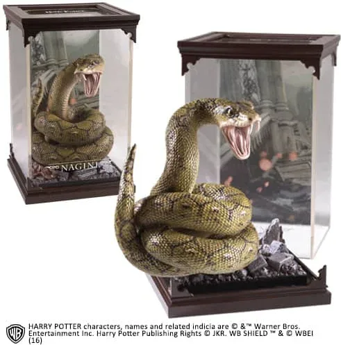 Figura the noble collection harry potter criaturas magicas serpiente nagini