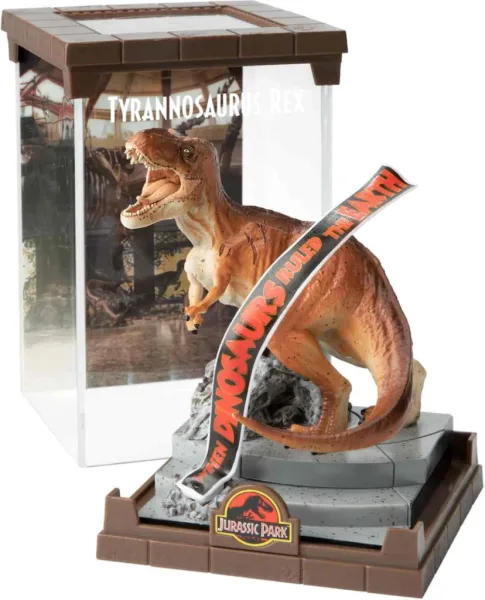 Figura the noble collection jurassic park diorama tyrannosaurus rex flexible