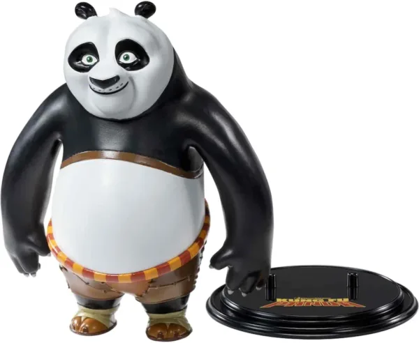 Figura the noble collection bendyfigs cine kung fu panda panda po flexible