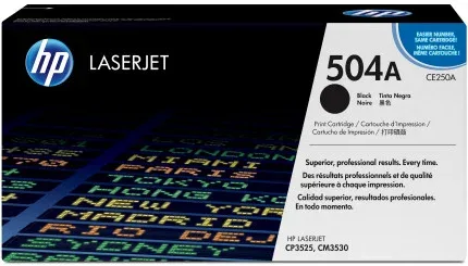 Hp 504A Toner Hp504A Negro (Ce250A)