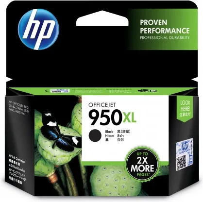 Cartucho de Tinta Hp Nº 950Xl Negro /Officejet Pro 8100/8600  (Cn045Ae)