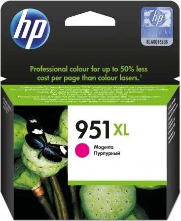Cartucho de Tinta Hp  Nº 951Xl Magenta /Officejet Pro 8100/8600 (Cn047Ae)