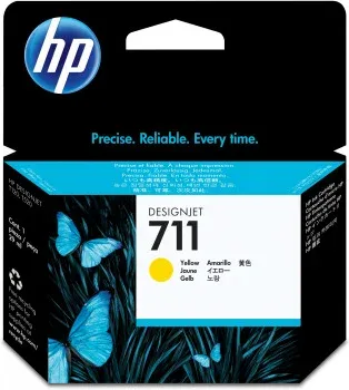 Hp 711 Cartucho de Tinta Hp711 Amarillo (Cz132A)
