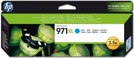 Tinta Hp 971Xl Cian