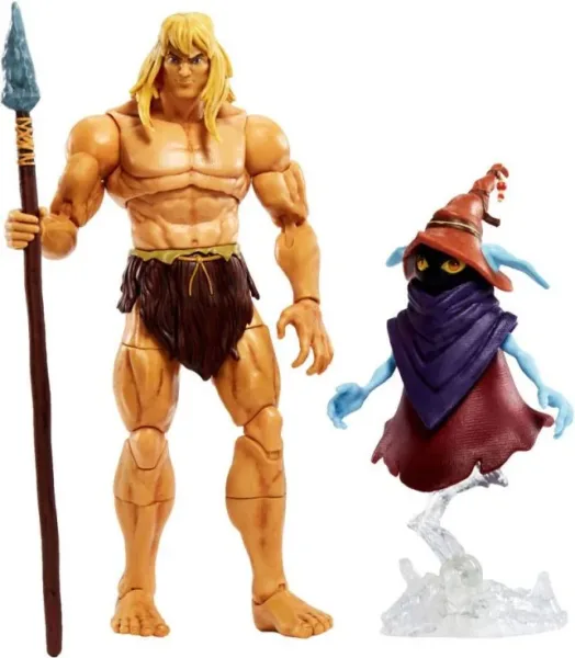 Figura mattel masters of the universe revelation he - man savage deluxe