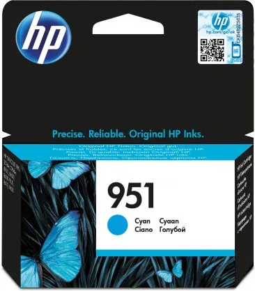 Hp 951 Cartucho de Tinta Hp951 Cian (Cn050Ae)