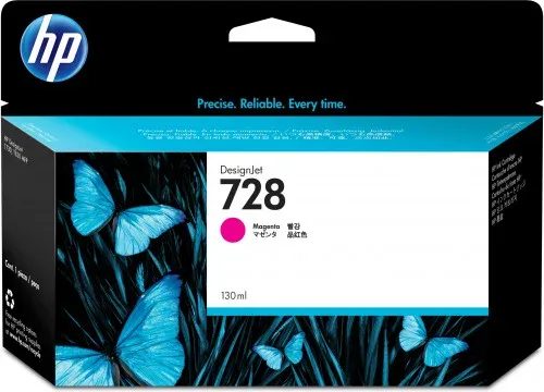 Hp 728 Cartucho de Tinta Hp728 Magenta (F9J66A)