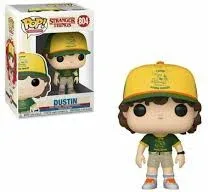 Funko pop stranger things dustin en el campamento