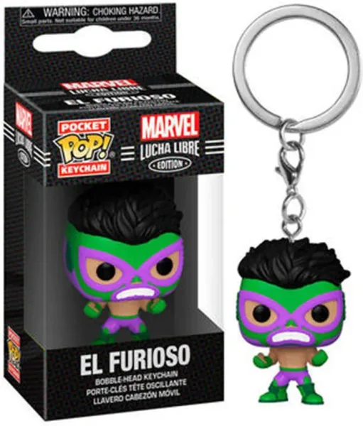 Funko pop keychain llavero marvel luchadores hulk 53892