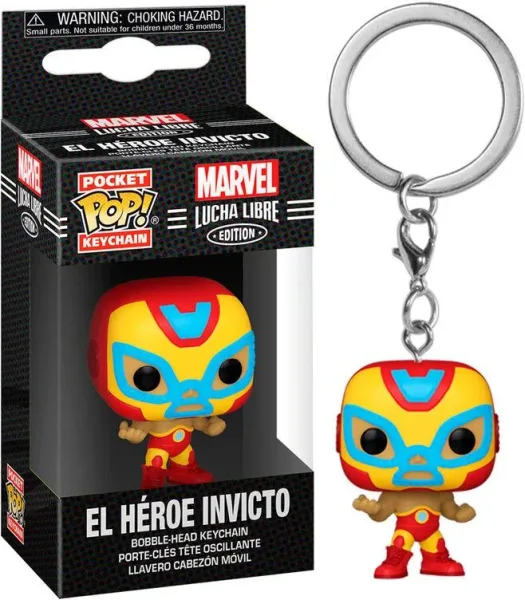 Funko pop keychain llavero marvel luchadores iron man 53893