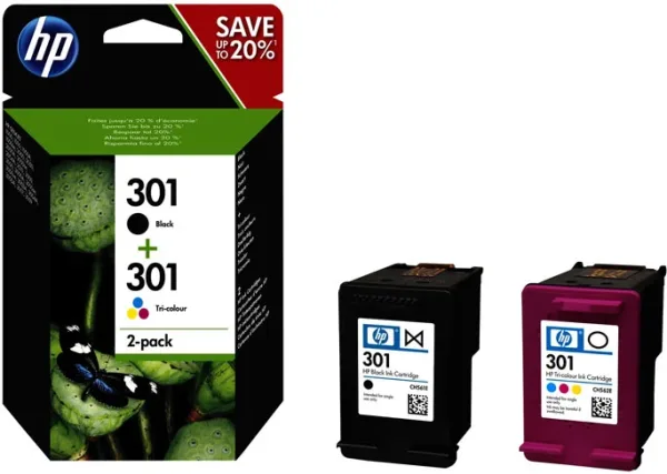 MULTIPACK CARTUCHOS HP Nº301 (N9J72AE)