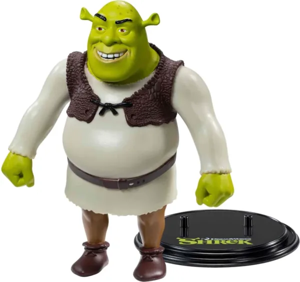 Figura the noble collection bendyfigs cine shrek flexible