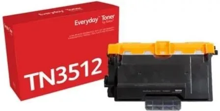 Tóner compatible Xerox 006R05200 compatible con Brother TN3512 Alta Capacidad/ 12000 páginas/ Negro